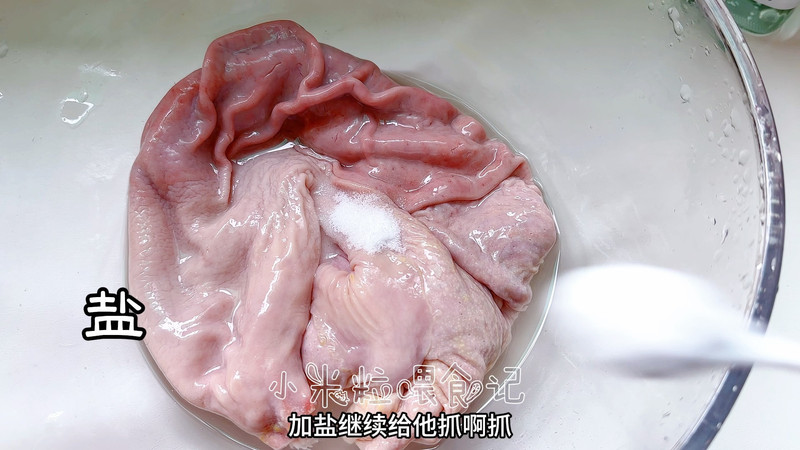 滋补猪肚鸡～附如何洗猪肚