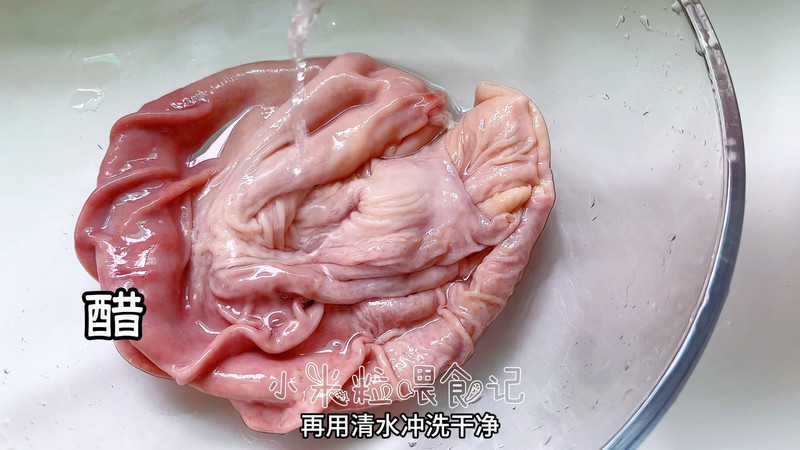 滋补猪肚鸡～附如何洗猪肚