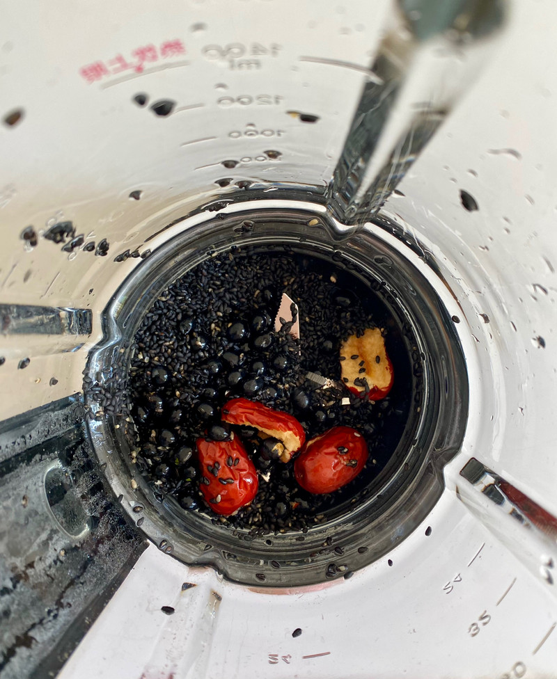 黑芝麻糊小汤圆