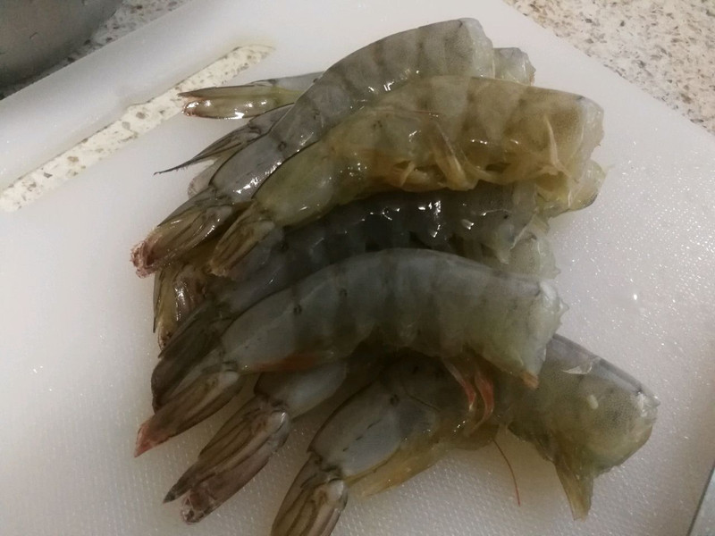 清蒸黄花鱼和虾-《鸳鸯双鲜》也叫《麒麟献瑞》