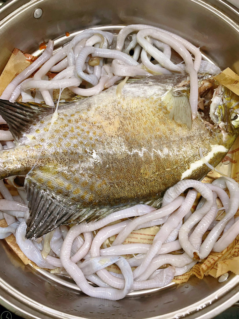泥猛鱼蒸沙虫