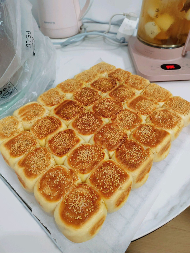 蜂蜜脆底小面包