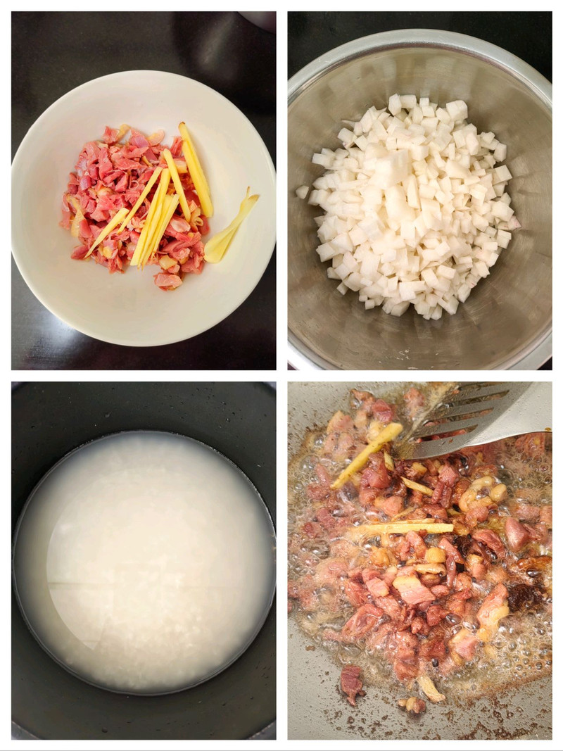 冬天一定要尝下萝卜腊鸭腿饭