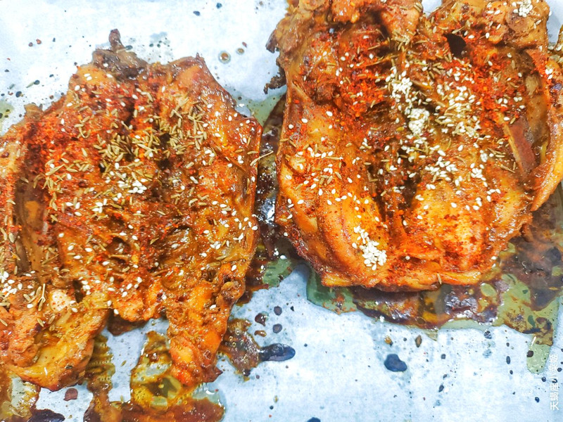沈阳特色烤鸡架