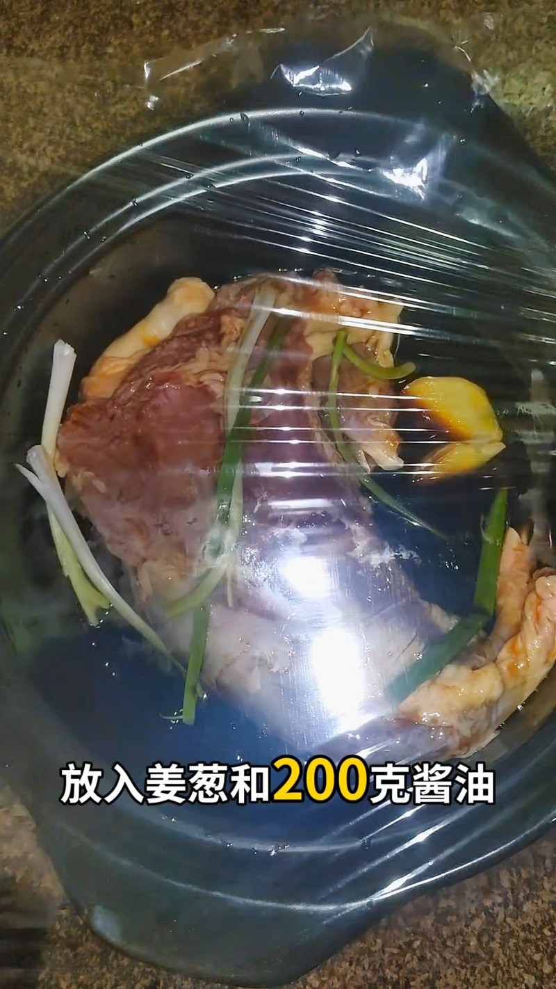 凉拌卤水牛肉