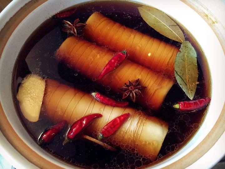 香辣豆皮卷