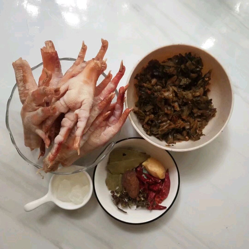 梅干菜鸡爪