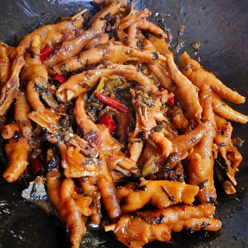 梅干菜鸡爪