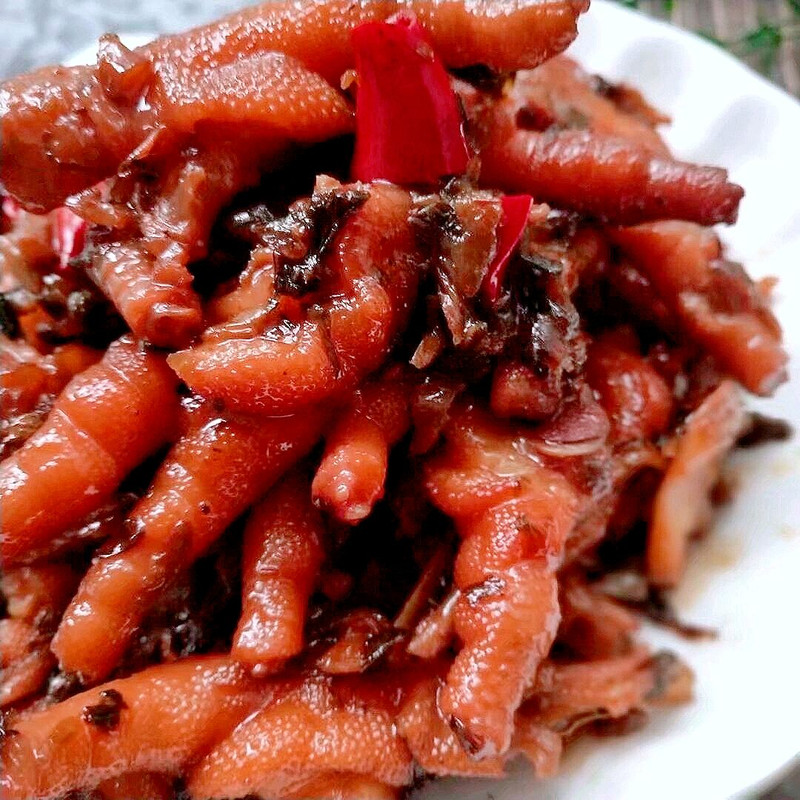 梅干菜鸡爪