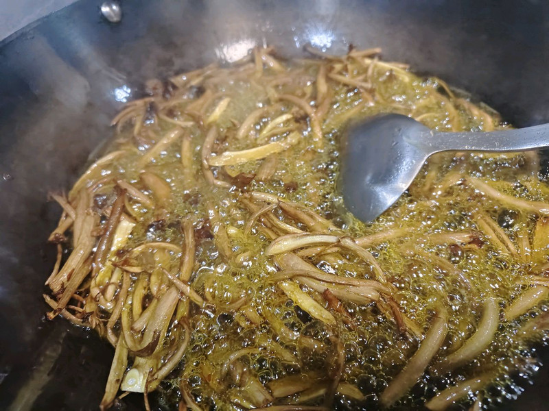 茶树菇牛肉丝