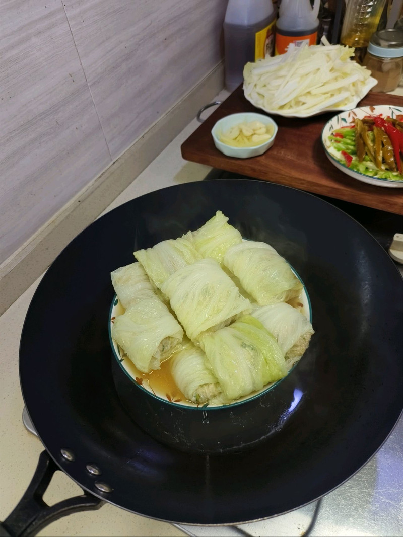 白菜包肉包