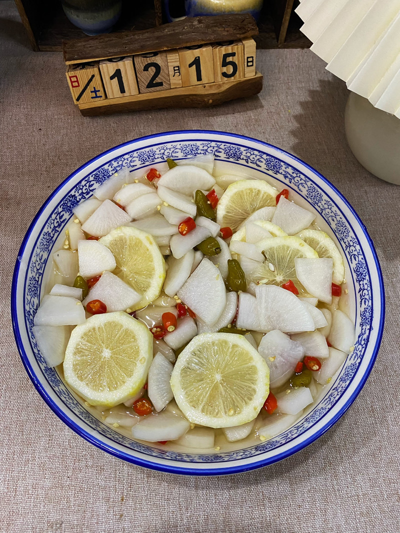 爽口脆萝卜—酸甜开胃，超级下饭！