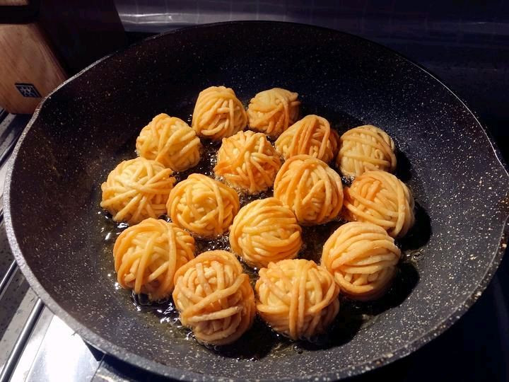 糖醋黄金绣球