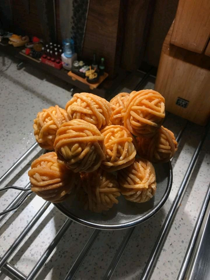 糖醋黄金绣球