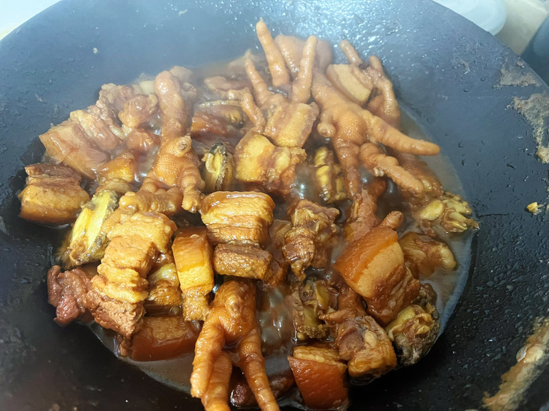 家宴硬菜—鲍鱼红烧肉