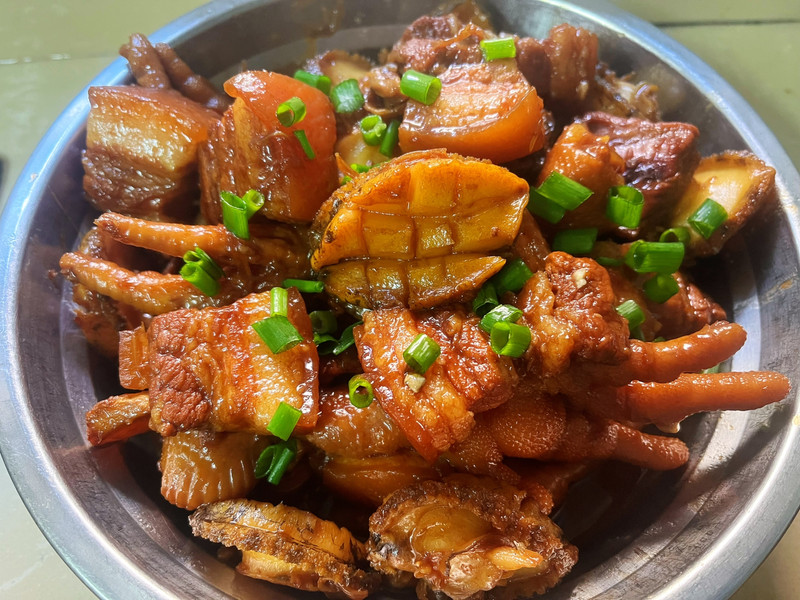 家宴硬菜—鲍鱼红烧肉