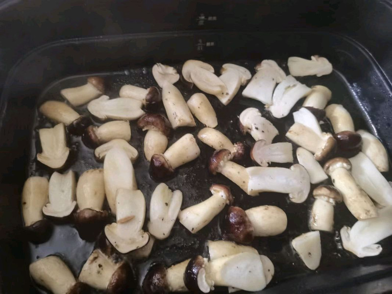 油煎松茸