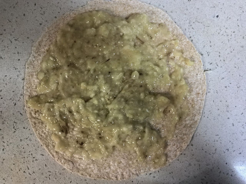 香蕉芝士烤饼