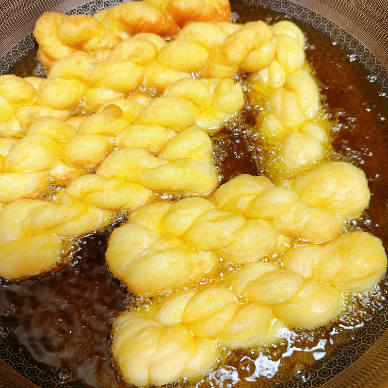 过年小零食-淡奶油鸡蛋麻花！