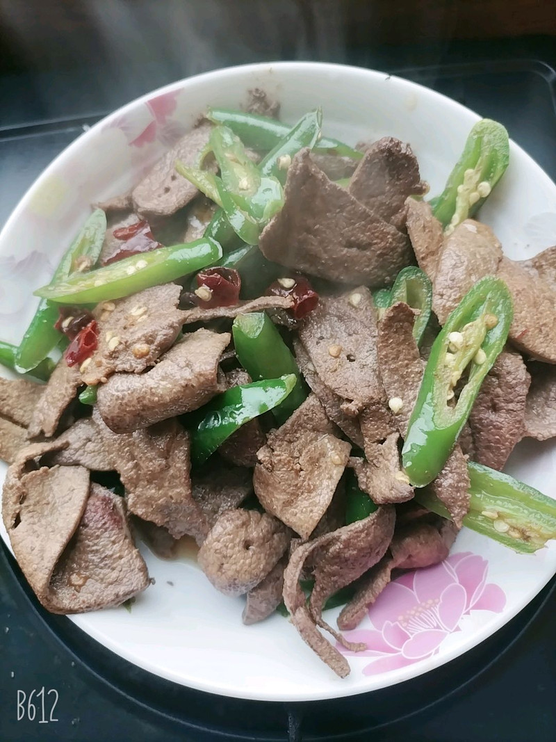 爆炒猪肝