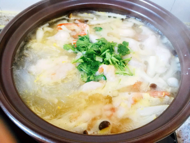 菌菇鲜虾片