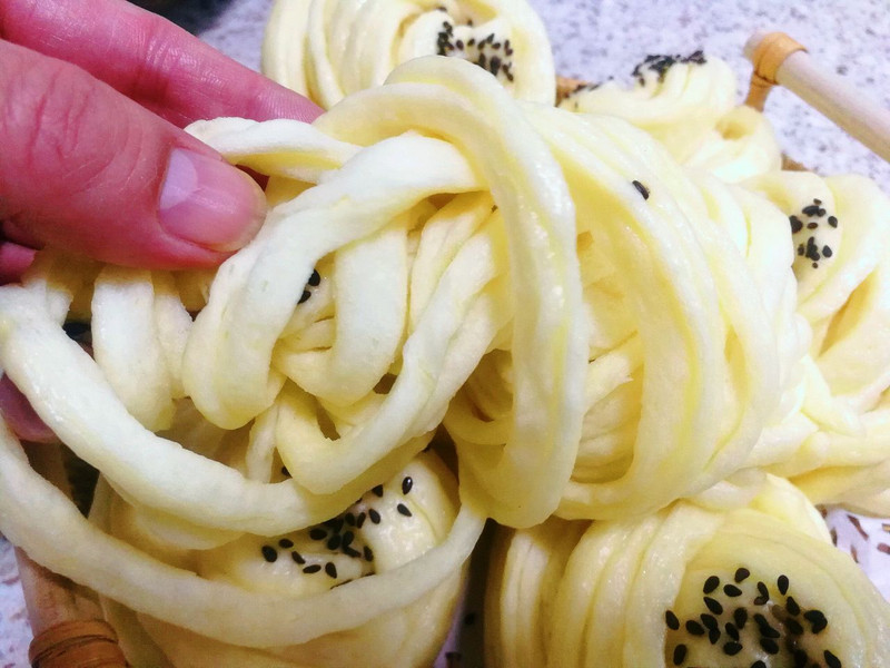 银丝奶香花卷
