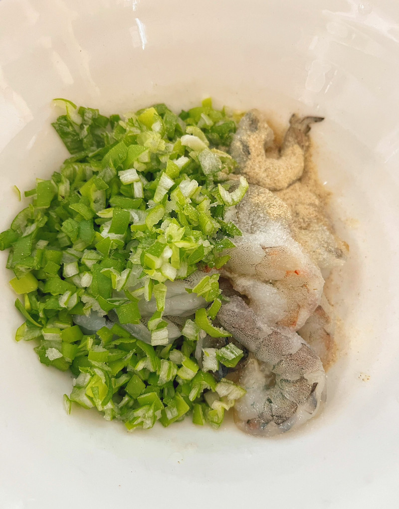 葱香虾球