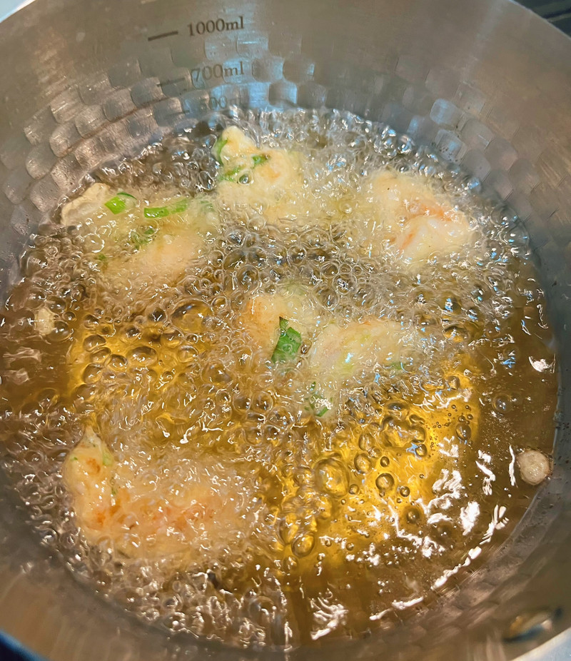 葱香虾球