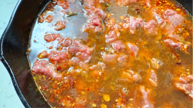 水煮牛肉