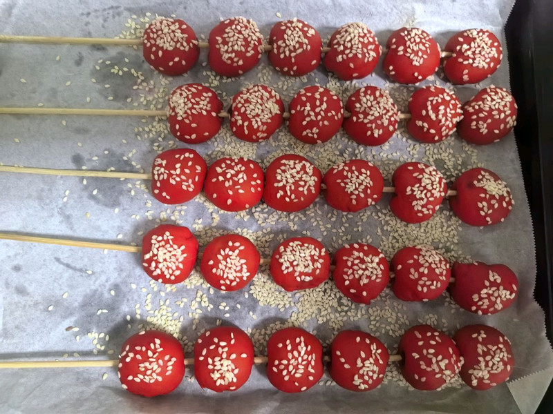 糖葫芦豆沙馒头