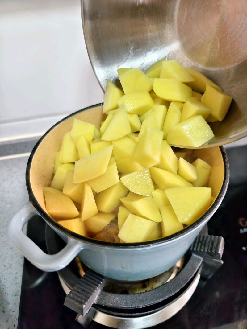 土豆烧鸡块