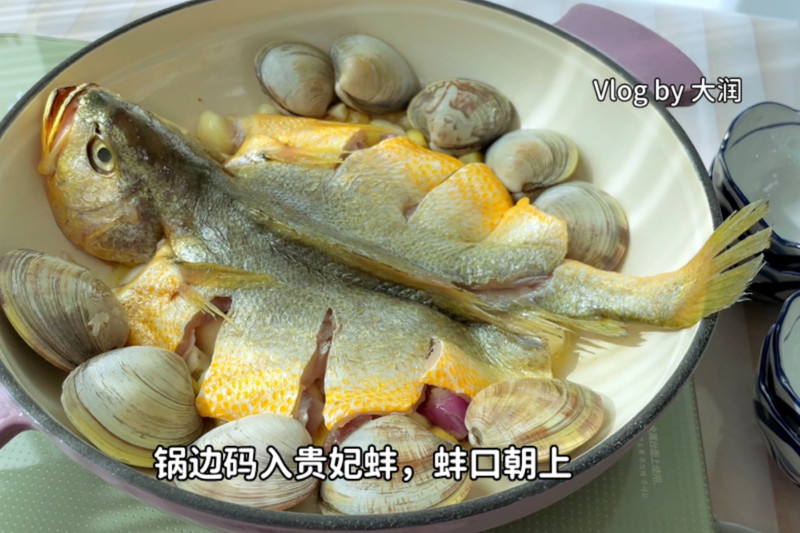 沙姜黄油焗贵妃大黄鱼