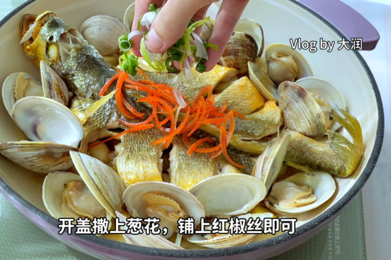 沙姜黄油焗贵妃大黄鱼