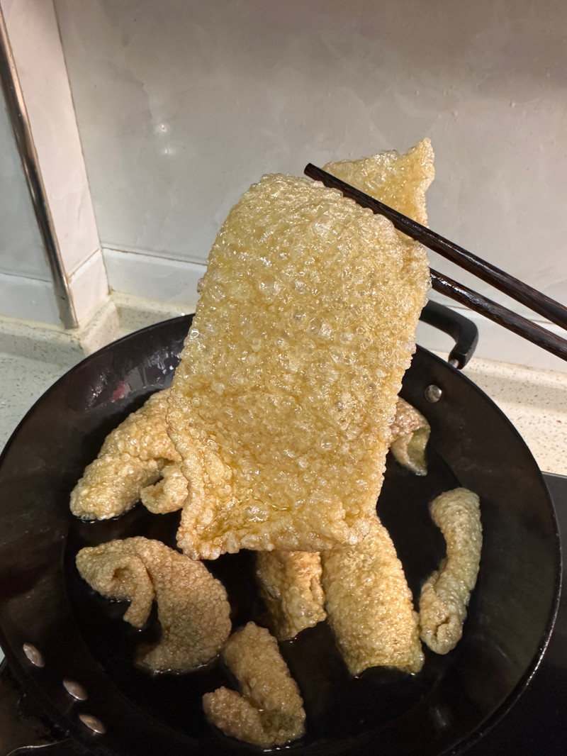 炸肉皮