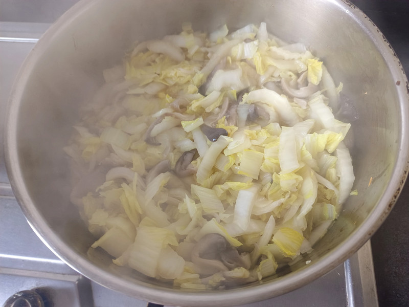 平菇炒白菜（鼓财）