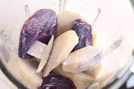 低脂低卡无糖芋泥芋圆牛乳，夏季私房热卖
