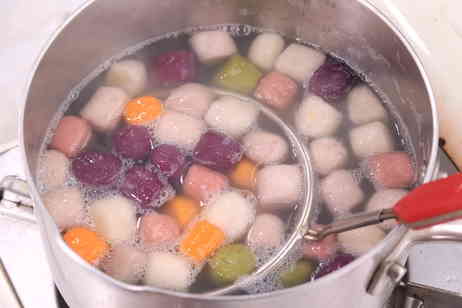 低脂低卡无糖芋泥芋圆牛乳，夏季私房热卖