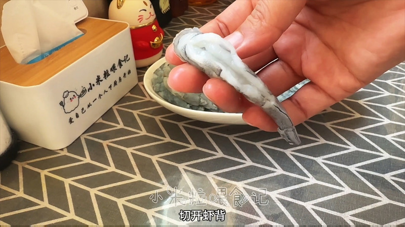 年夜饭～芥末虾球
