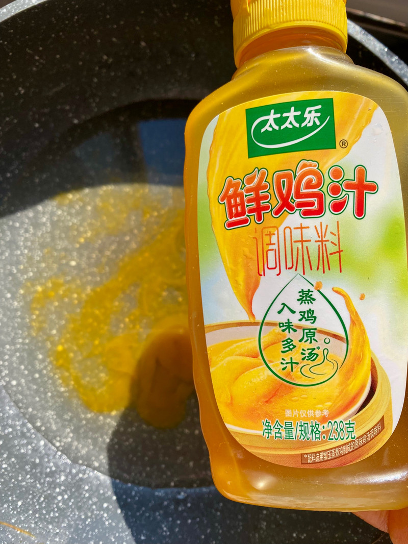 鸡汁西兰花 鸡汁西兰花