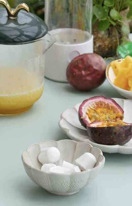 百香果菠椰气泡水