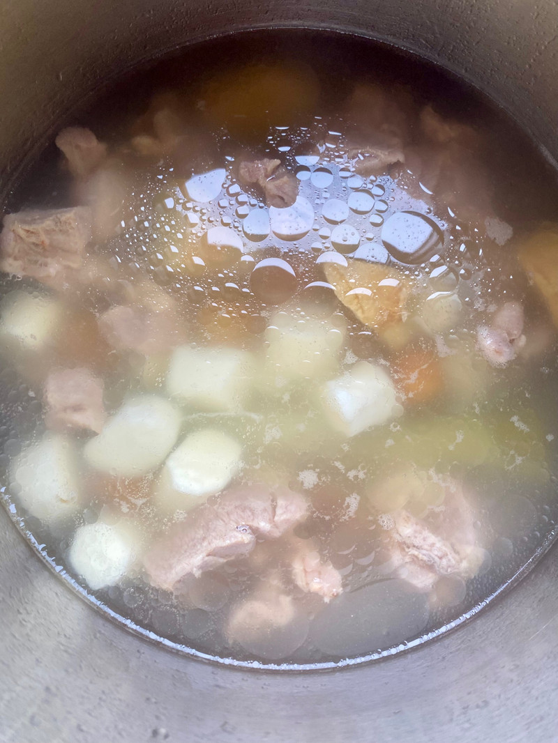 山药栗子羊肉汤
