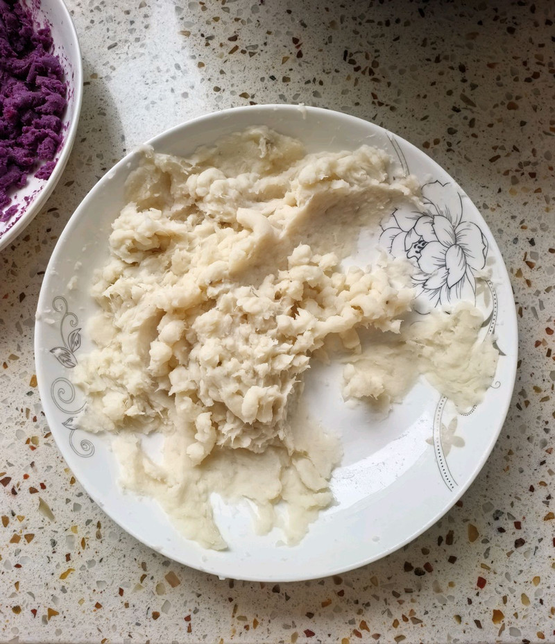紫薯山药辅食月饼