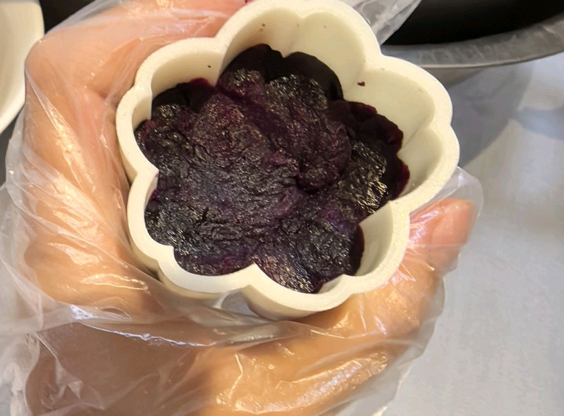 紫薯山药辅食月饼