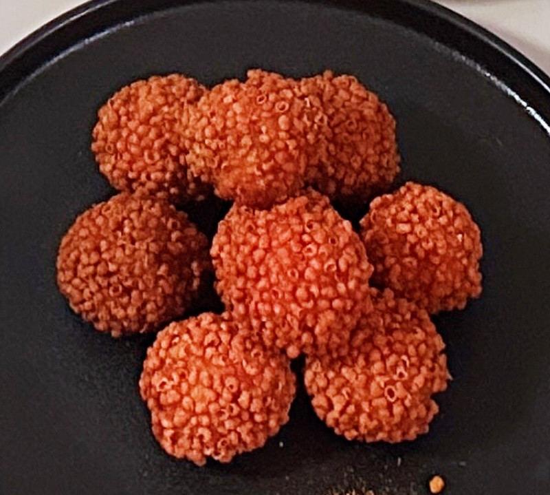 荔枝虾球～颜值高的快手菜