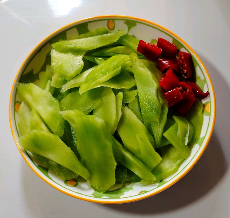 山药青笋木耳