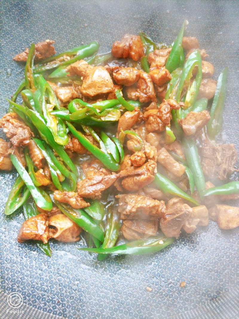 青椒炒鸡