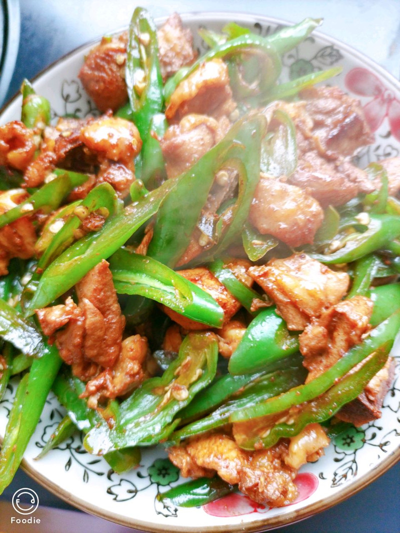青椒炒鸡