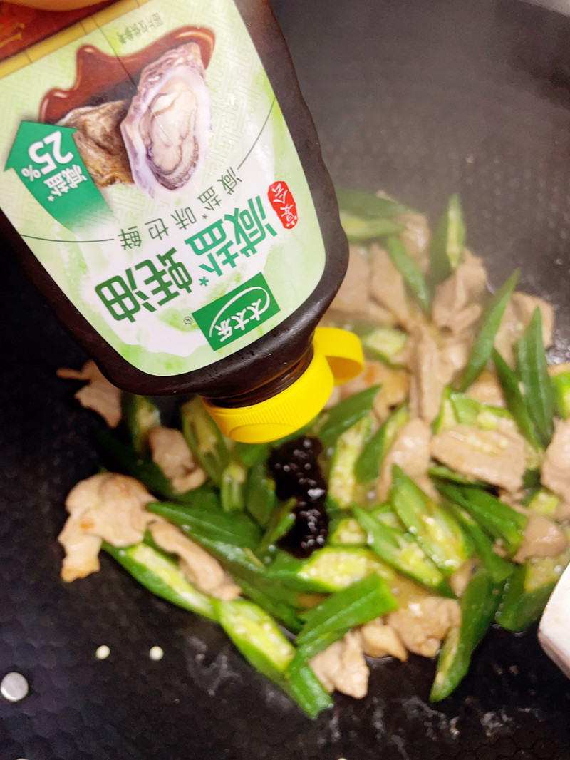 广州｜秋葵炒肉片