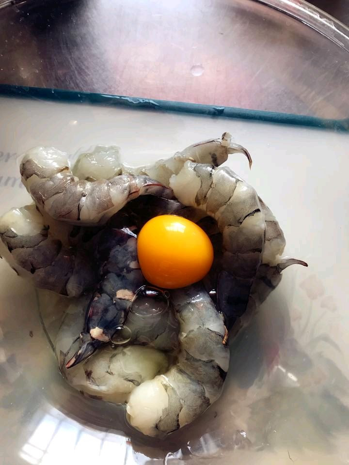 芥末虾球