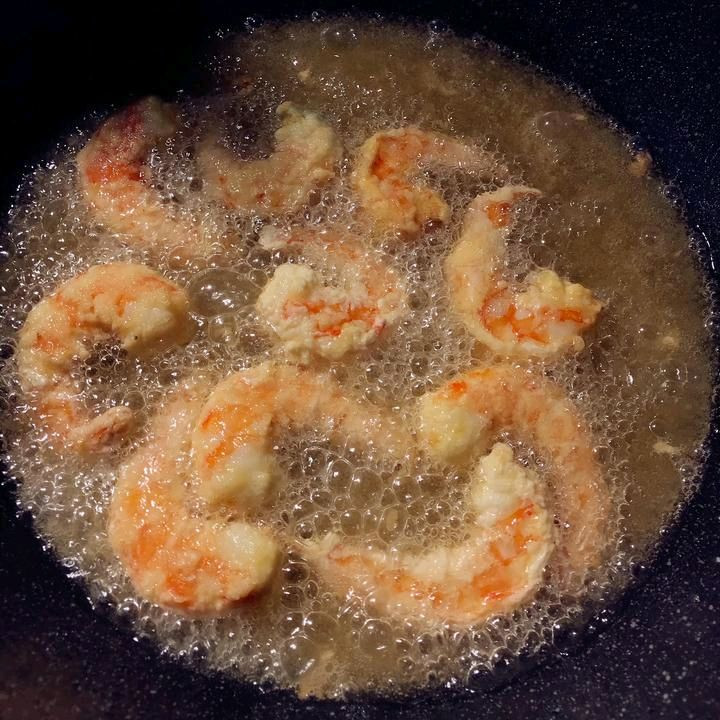 芥末虾球
